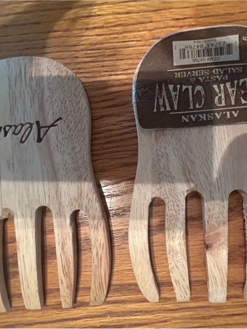 Two Silver trays, salad tongs, sea salt & candle